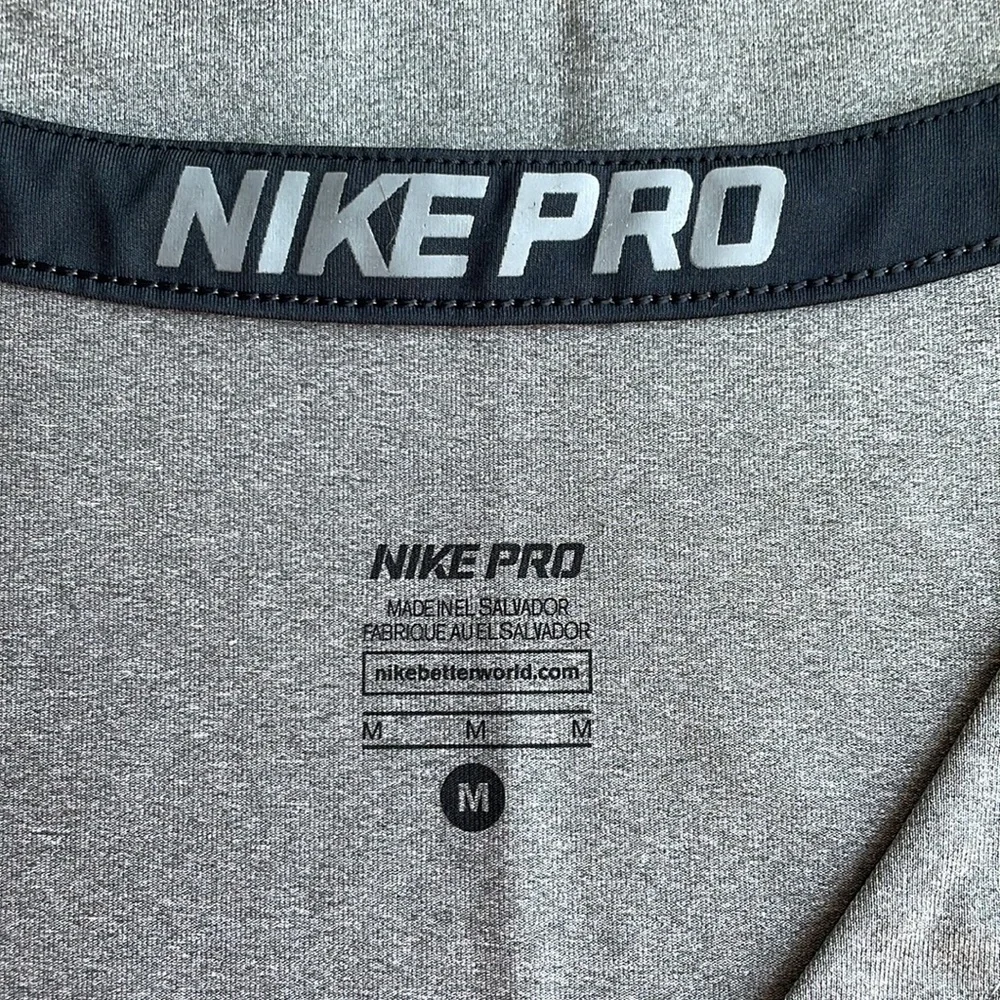 Nike Pro Core Fitted Long-Sleeve T-Shirt Sz M